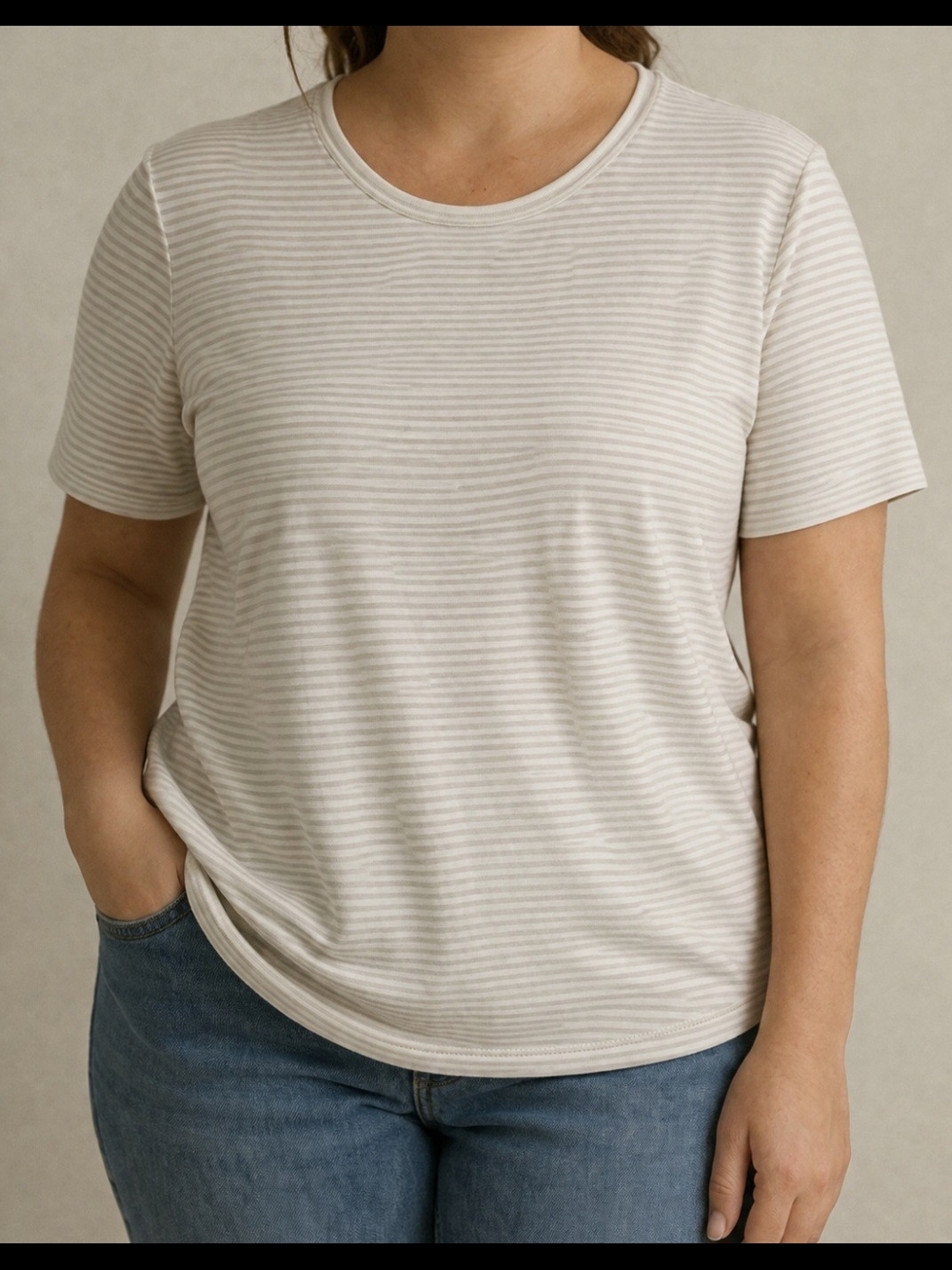 Express Tshirt XL Womens Striped